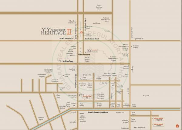  greenleaf-haritage-ii Location Plan