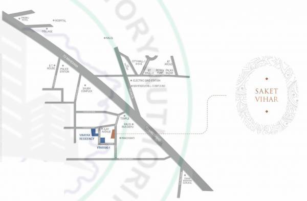  saket-vihar Location Plan