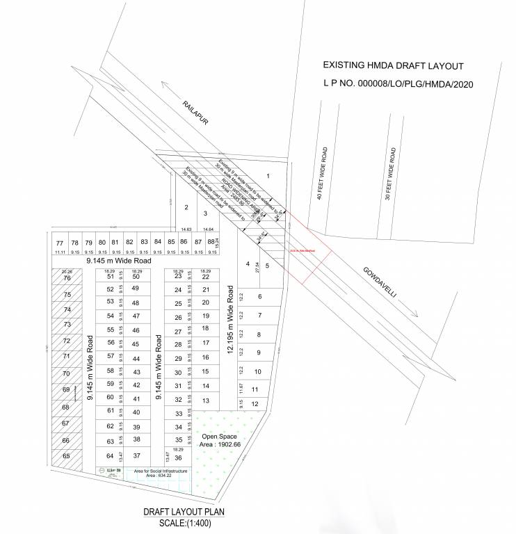 perams signature park 2 Layout Plan