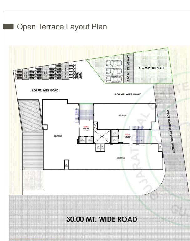  highland sky A + B Terrace Cluster Plan