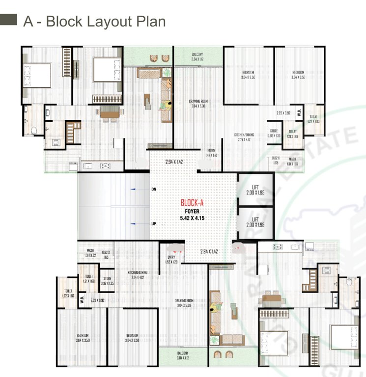  highland sky A Cluster Plan