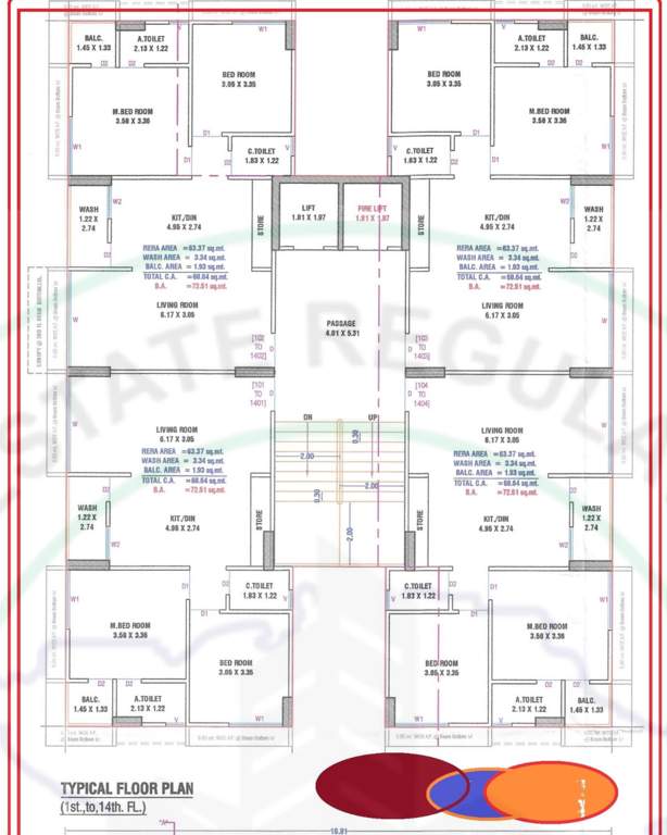  silent sky A Typical Cluster Plan