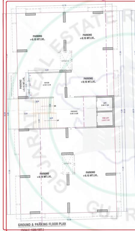  silent sky D Ground And Parking Cluster Plan