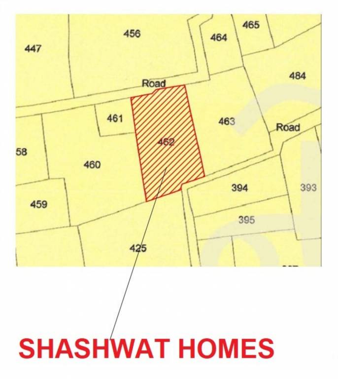  shashwat homes Location Plan