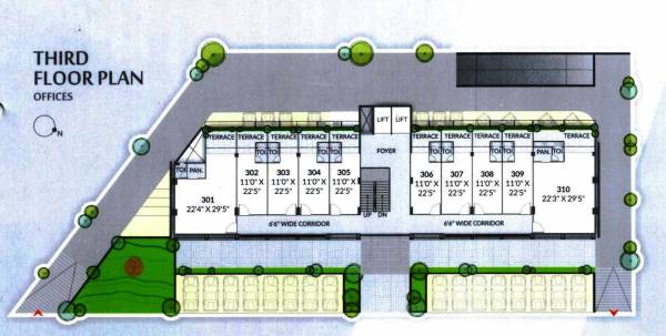  kamalnayan-elevate Kamalnayan Elevate Cluster Plan for 3rd Floor