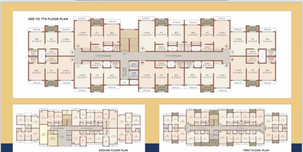  ramdev-c-type Building No 1 Cluster Plan