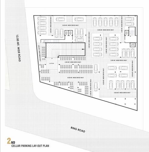  kohinoor-business-hub Kohinoor Business Hub Stilt 2 Floor Cluster Plan