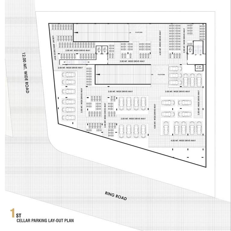  kohinoor business hub Kohinoor Business Hub Stolt 1 Floor Cluster Plan