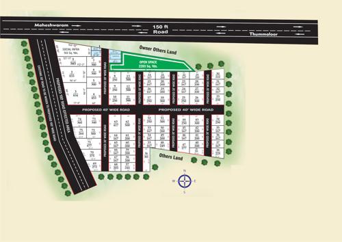  the-rising-maheshwaram-golden-city Layout Plan