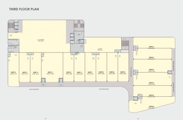  central Central Cluster Plan for 3rd Floor