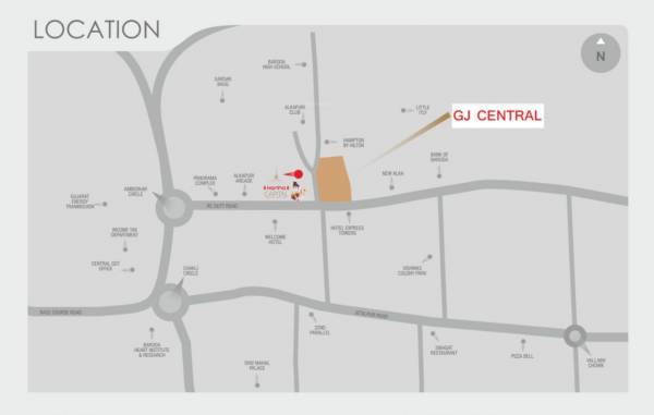  central Location Plan