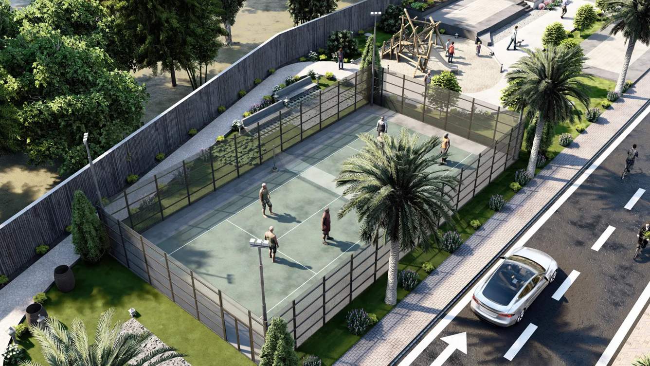  the otherside Internal Roads & Footpaths