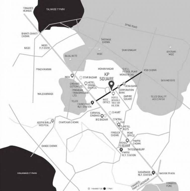  kp square Location Plan