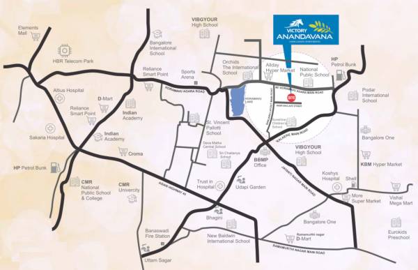  andavanan Location Plan