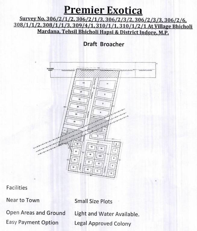 premier exotica Layout Plan