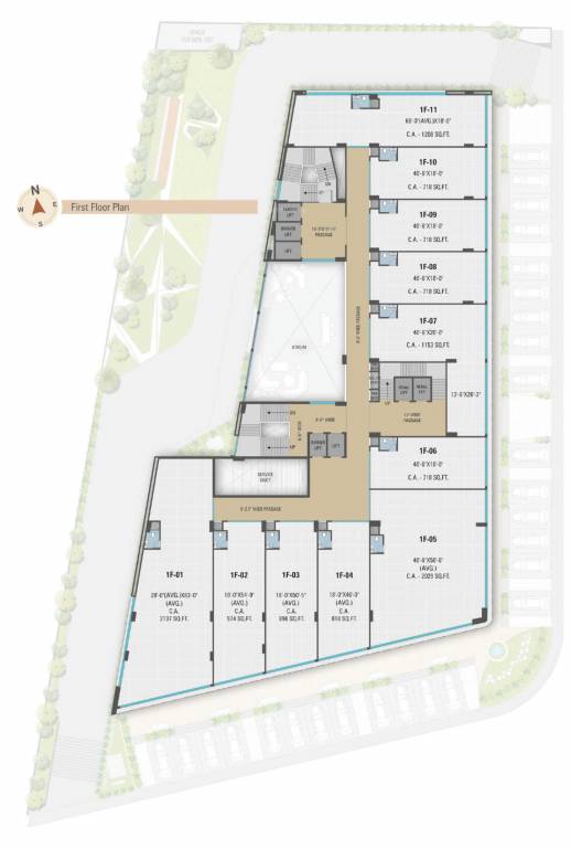 insignia Insignia Cluster Plan for 1st Floor