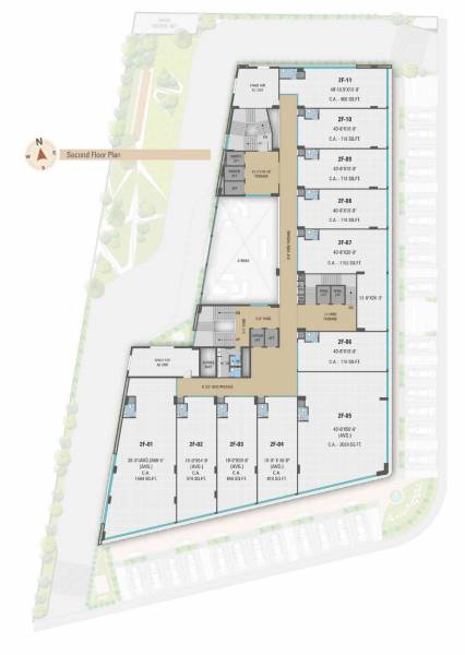 Insignia Cluster Plan for 2nd Floor insignia Insignia Cluster Plan for 2nd Floor