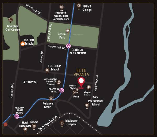  elite-vivanta Location Plan