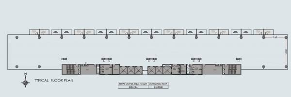  trueno-tower-b Tower B Cluster Plan for Typical Floor