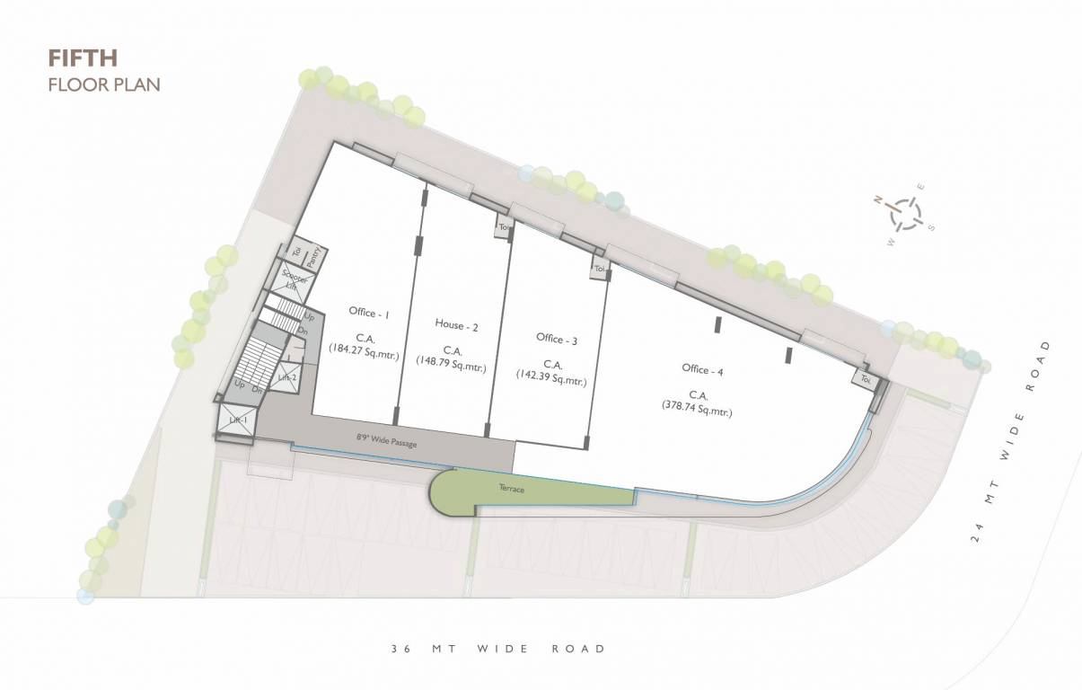  empire ii Empire II Cluster Plan for 5th Floor