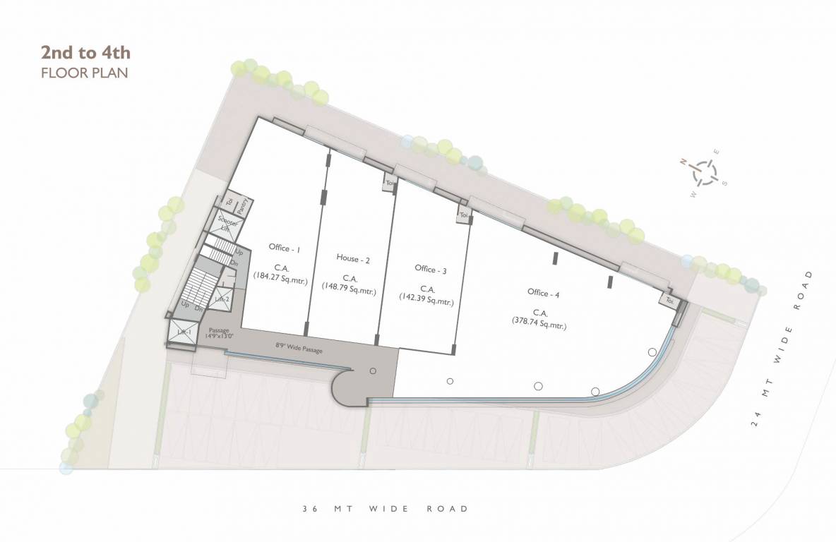  empire ii Empire II Cluster Plan from 2nd to 4th Floor