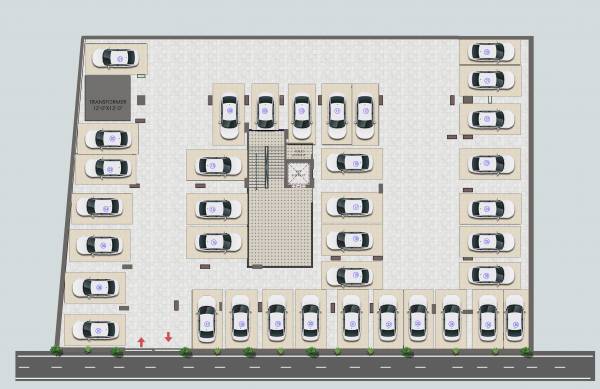  puja-heights Puja Heights Cluster Plan for ground Floor