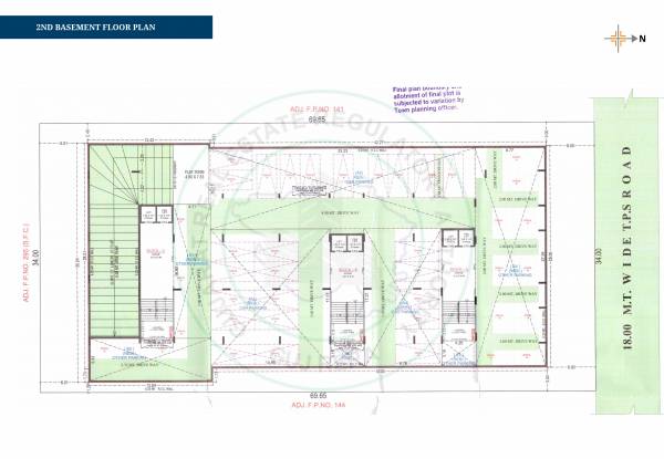 the-atlantis-wave Block A To C Cluster Plan for Basement 2 Floor