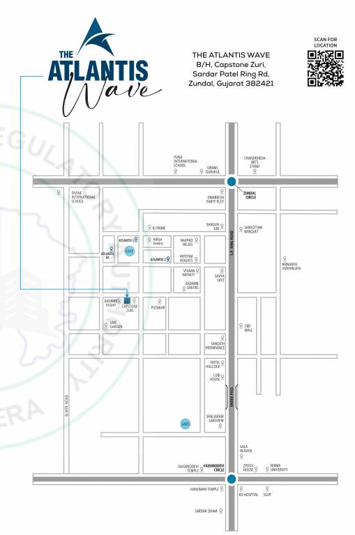  the atlantis wave Location Plan
