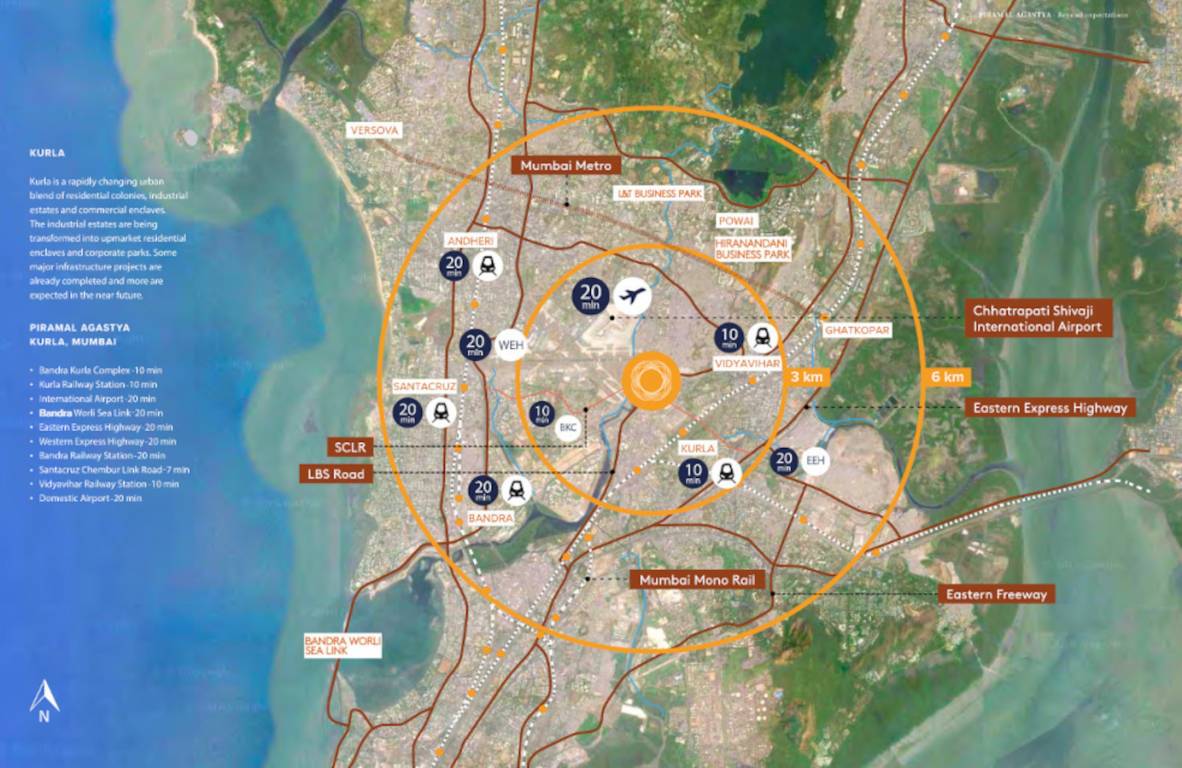  agastya corporate park wing a Location Plan