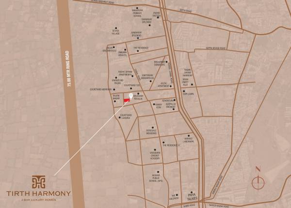  tirth-harmony Location Plan