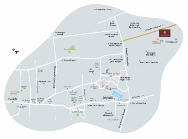  aaradhyam-phase-i Location Plan