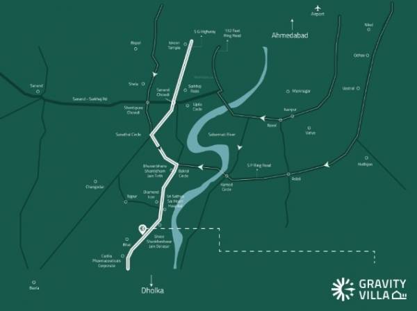  shyalay-gravity-villa Location Plan