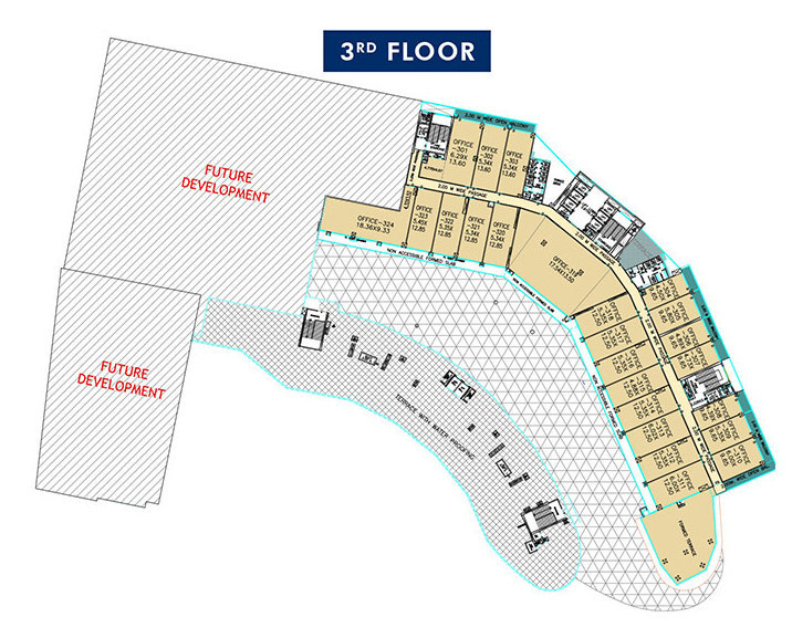  enthral i A B Block Cluster Plan For 3rd Floor