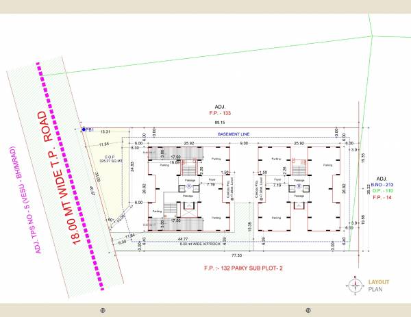  coral-aroma Layout Plan