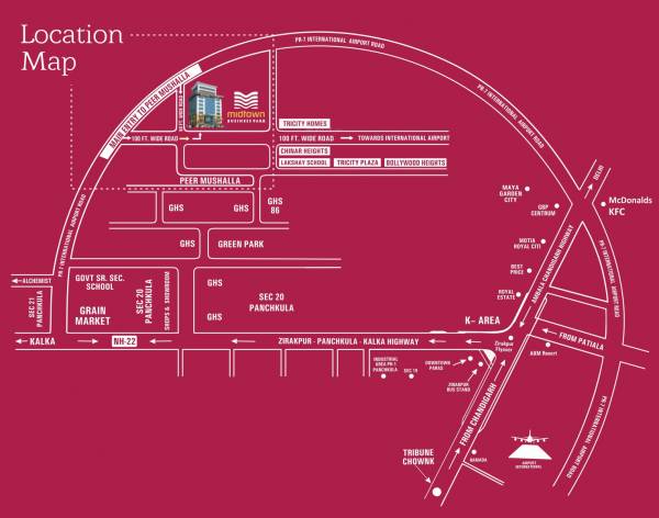 Location Plan midtown-business-park Location Plan