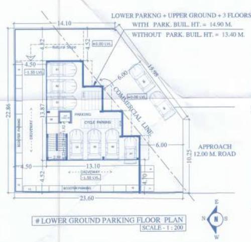  ektara-plaza Ektara Plaza Cluster Plan For Lower Ground Floor