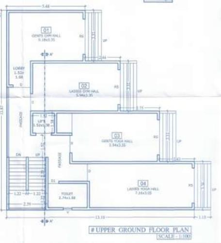  ektara-plaza Ektara Plaza Cluster Plan For Upper Ground Floor