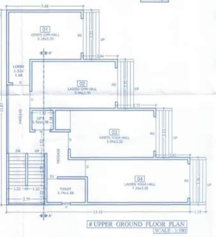  ektara plaza Ektara Plaza Cluster Plan For Upper Ground Floor