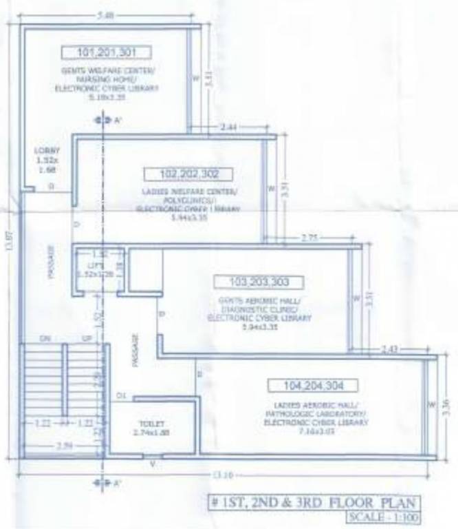  ektara plaza Ektara Plaza Typical Cluster Plan
