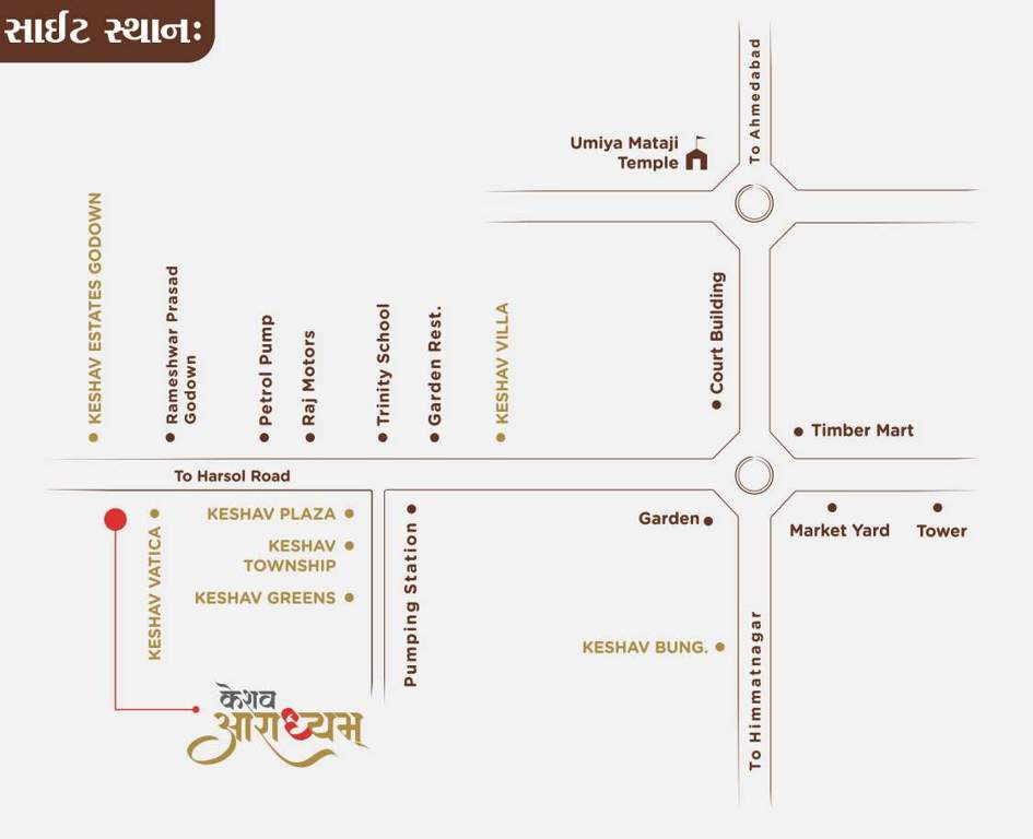  aaradhyam Location Plan