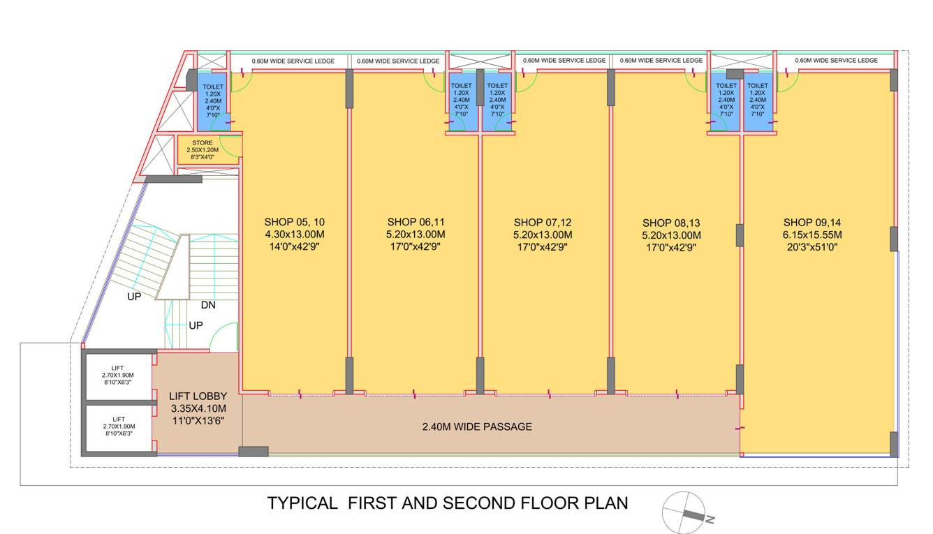  fortura Fortura Cluster Plan From 1st To 2nd Floor