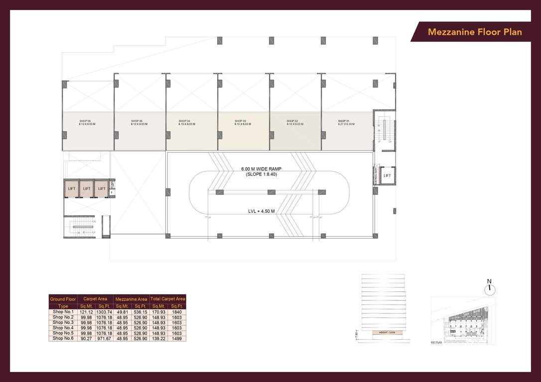  world tower phase 1 Tower 1, Tower 2 And Tower 3 Meezanine Cluster Plan