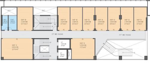  bhama-center Bhama Center Cluster Plan For 2nd Floor