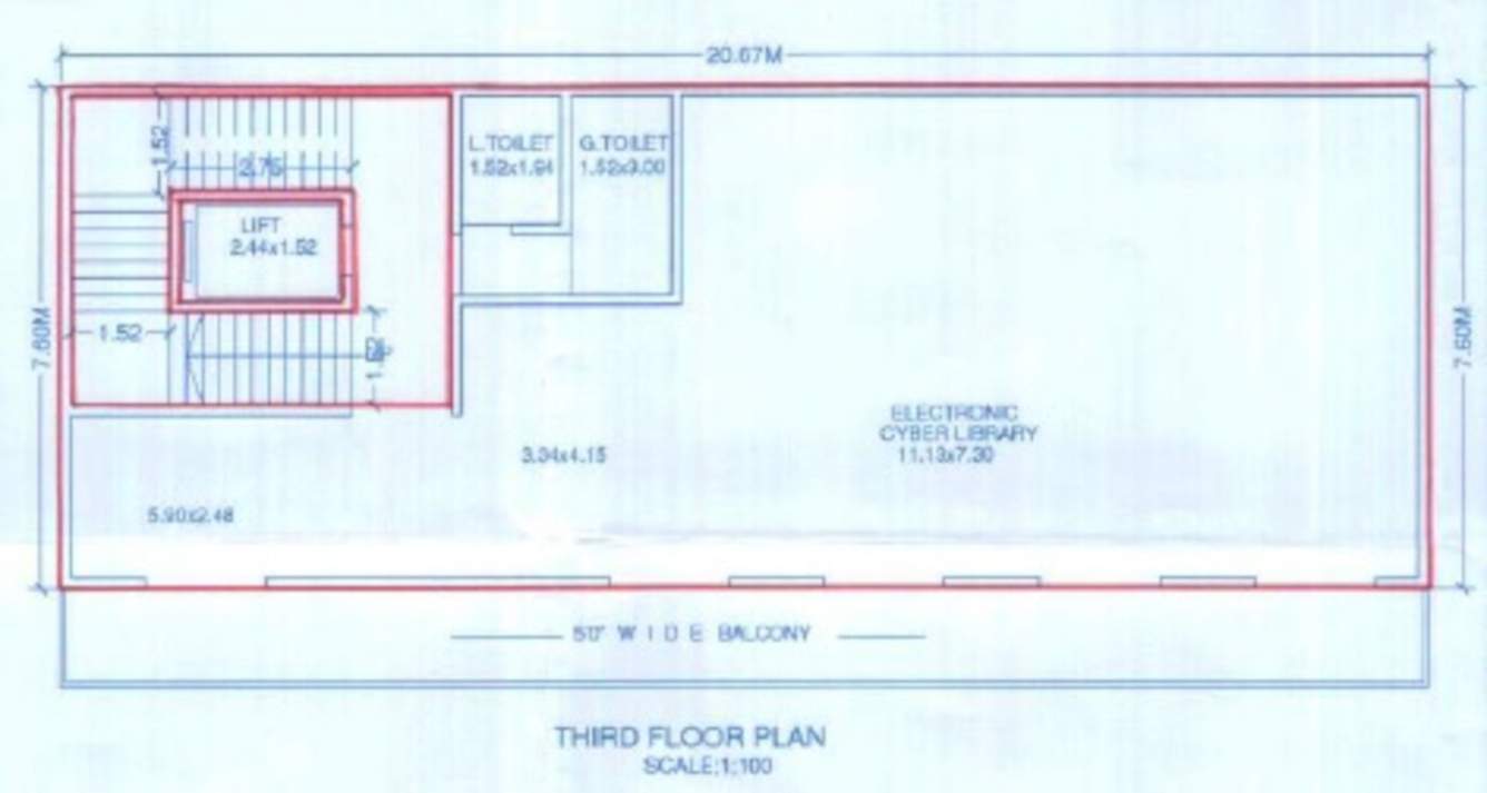  anvi business park Anvi Business Park Cluster Plan For 3rd Floor