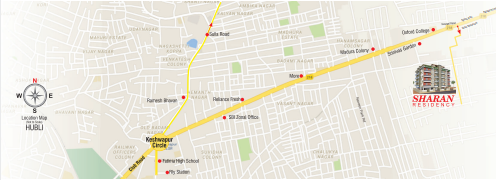  sharan-residency-block-c Location Plan