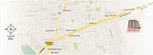  sharan residency block c Location Plan