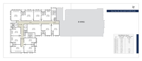  park-plaza-wing-a Wing A And B Cluster Plan from 2nd to 6th Floor