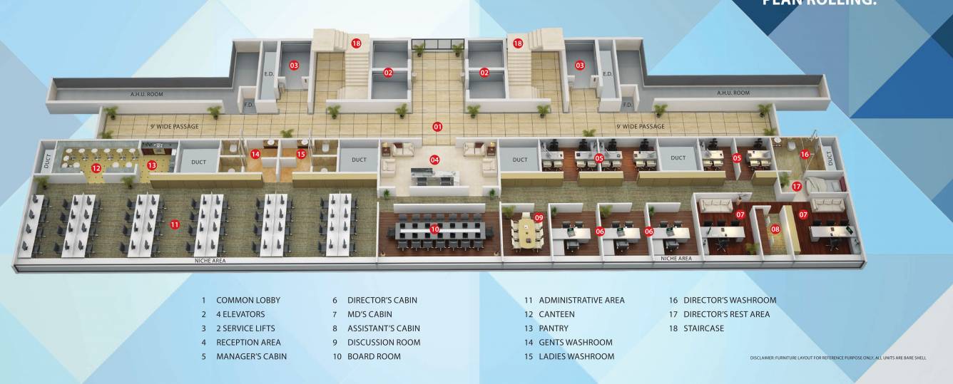  commerz Layout Plan