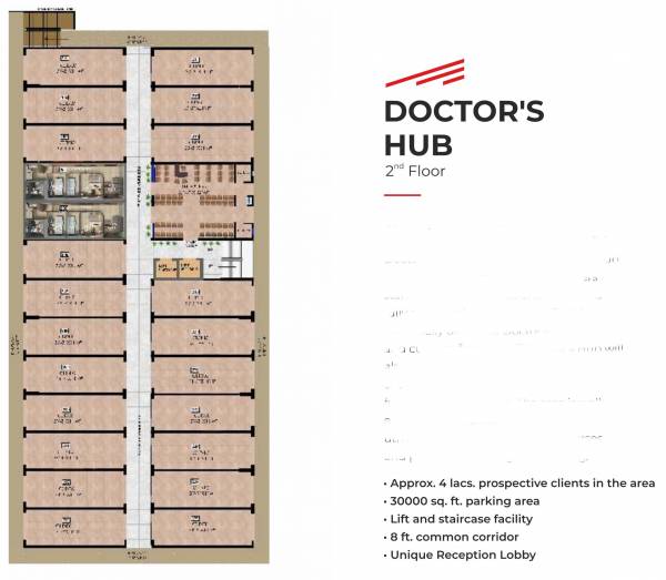 Metro Trade Centre Cluster Plan For 2nd Floor trade-centre Metro Trade Centre Cluster Plan For 2nd Floor
