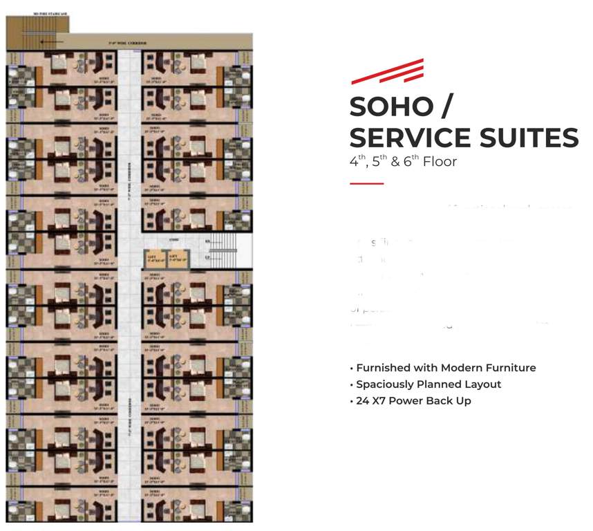  trade centre Metro Trade Centre Cluster Plan From 4th To 6th Floor